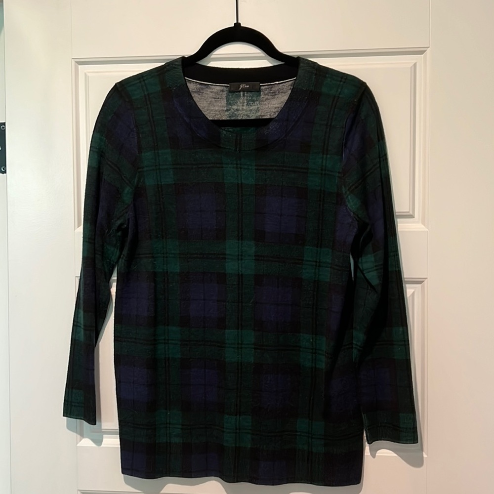 J Crew Merino Wool Scoopneck Sweater